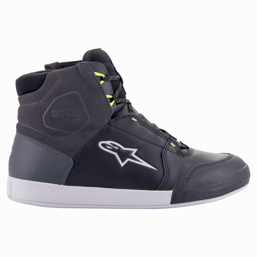 Botas Chrome Drystar Negro/Gris Oscuro/Amarillo Fluo