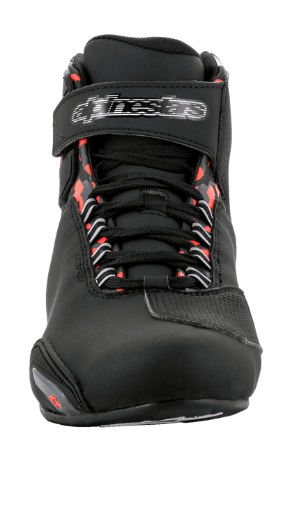 Botas Sektor Waterproof (Negro/Gris Oscuro/Rojo Fluo)