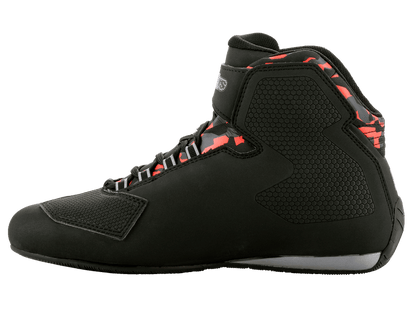 Botas Sektor Waterproof (Negro/Gris Oscuro/Rojo Fluo)