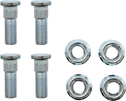 Kit de pernos/tuercas de rueda - Kit de pernos/tuercas de rueda - Delantero/Trasero - Kawasaki 400/Polaris 200