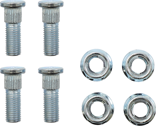 Kit de pernos/tuercas de rueda - Kit de pernos/tuercas de rueda - Delantero/Trasero - Kawasaki 400/Polaris 200