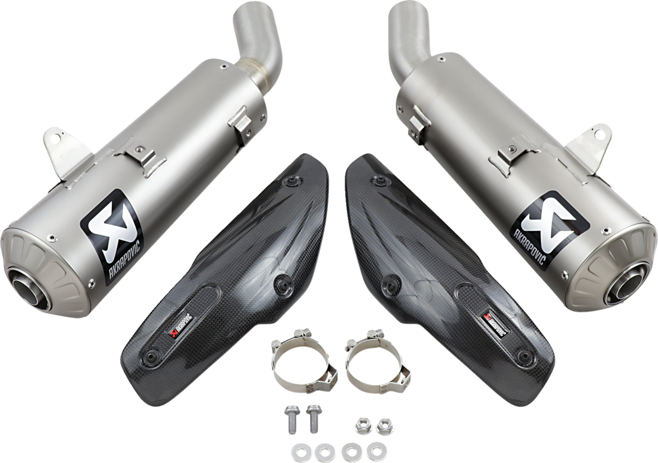 Escape Akrapovic - Titanium Mufflers