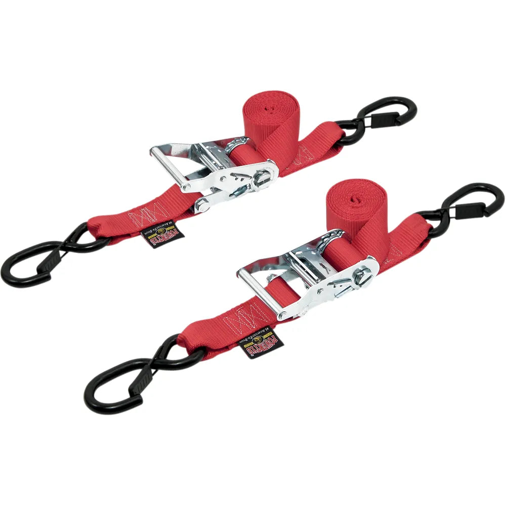 Ratchet Tie-Down - 1.5" - Red