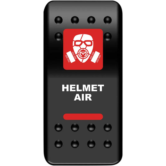Rocker Switch - Helmet Air - Red