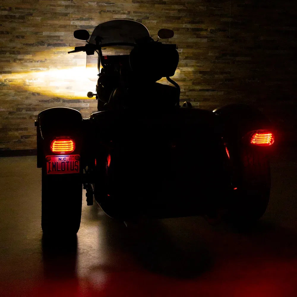 Kit de luces traseras led probeam® con respaldo cuadrado