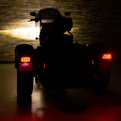Kit de luces traseras led probeam® con respaldo cuadrado