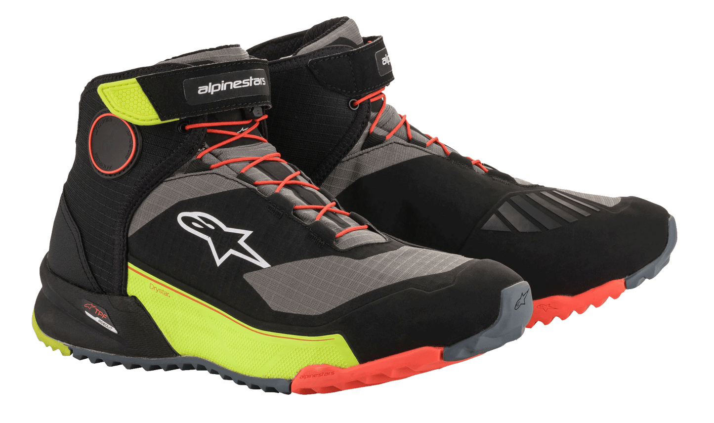 Botas ALPINESTARS CR-X Drystar - Negro/Rojo/Amarillo