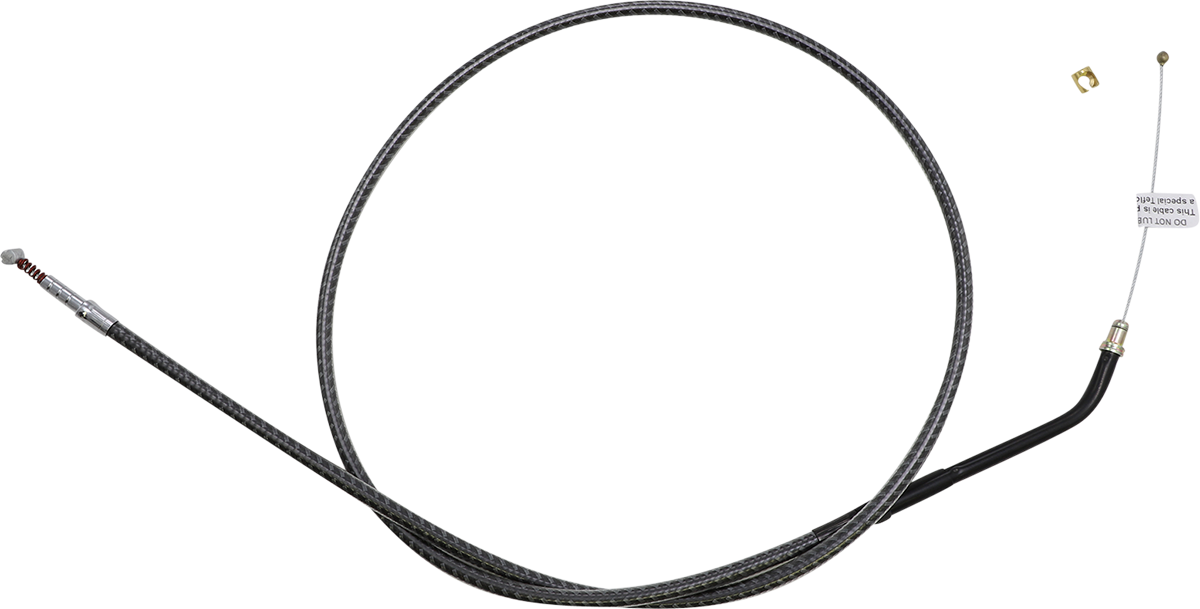 Cable trenzado de ralentí/acelerador KARBONFIBR - Cable de ralentí trenzado KARBONFIBR - 37-7/8"
