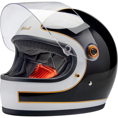 Casco Biltwell Gringo S Gloss White/Black Tracker