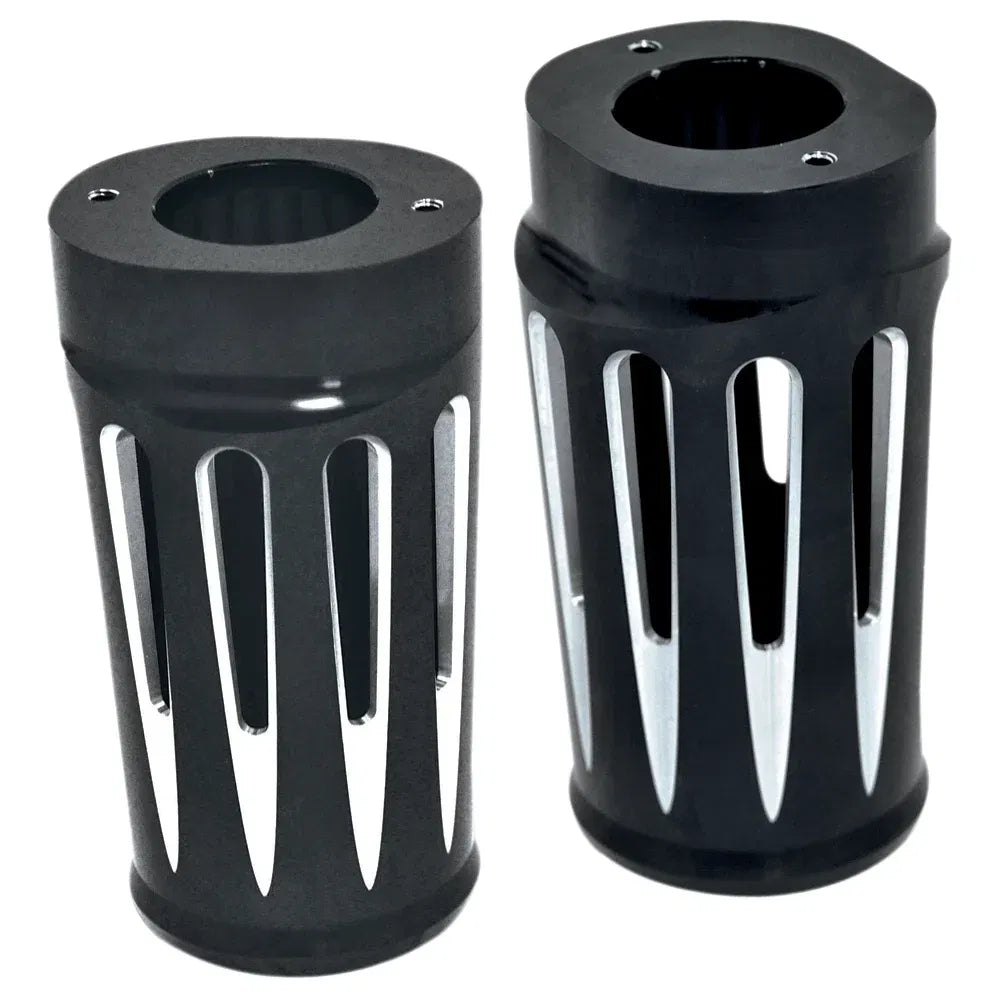 Cubiertas de funda de horquilla de aluminio: corte profundo