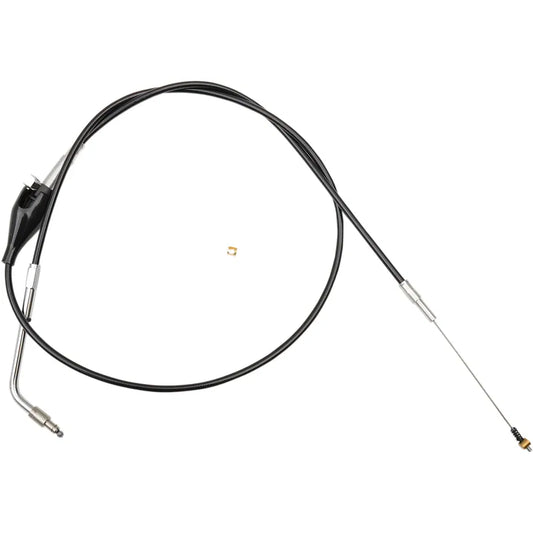 Cable inactivo del manillar trenzado de vinilo negro