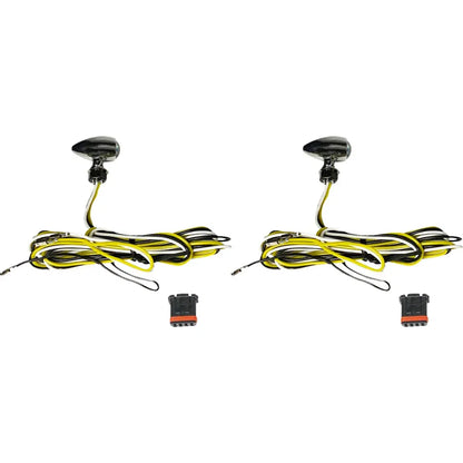 Señales de giro led de doble color micro bullet