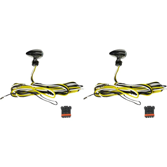 Señales de giro led de doble color micro bullet