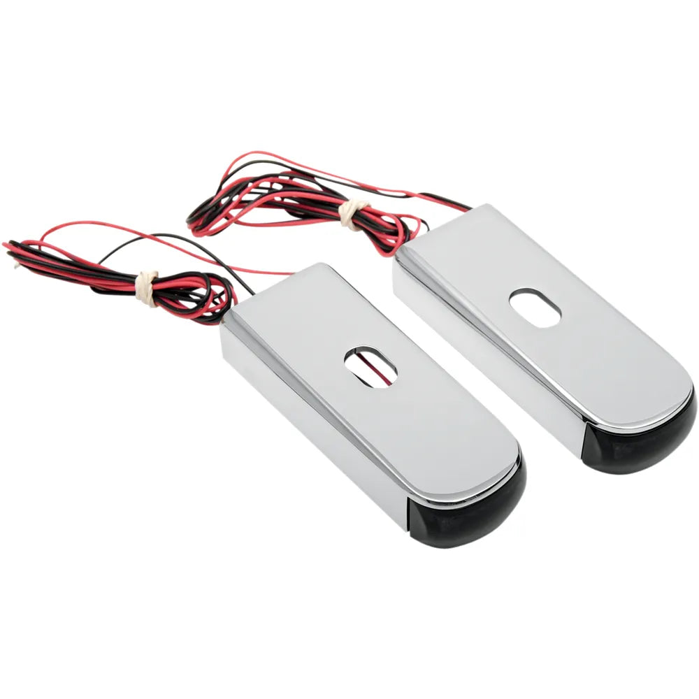 Inserto de Luz LED Alloy Art Cromo Humo/Rojo 06-17 FXD869128