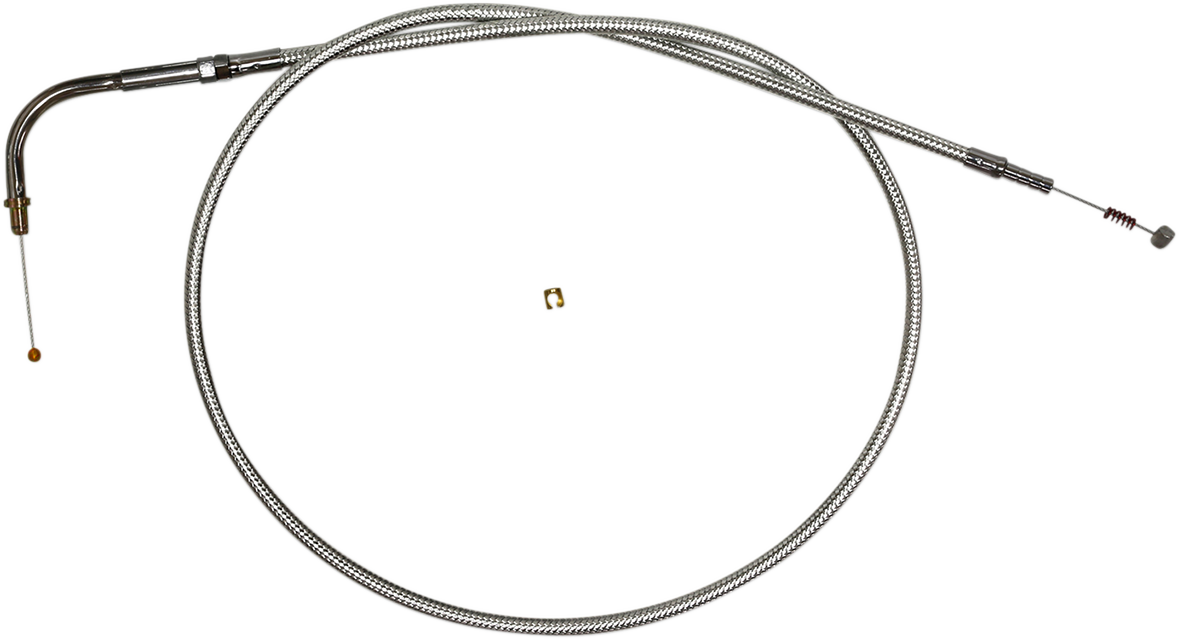 Cable trenzado Sterling Chromite II® para Harley-Davidson — Ralentí - Cable ralentí trenzado Sterling Chromite II® para Harley-Davidson - 39-1/2"