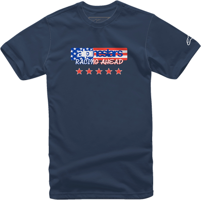 Playera Alpinestars USA Again - Azul