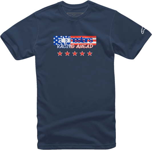 Playera Alpinestars USA Again - Azul