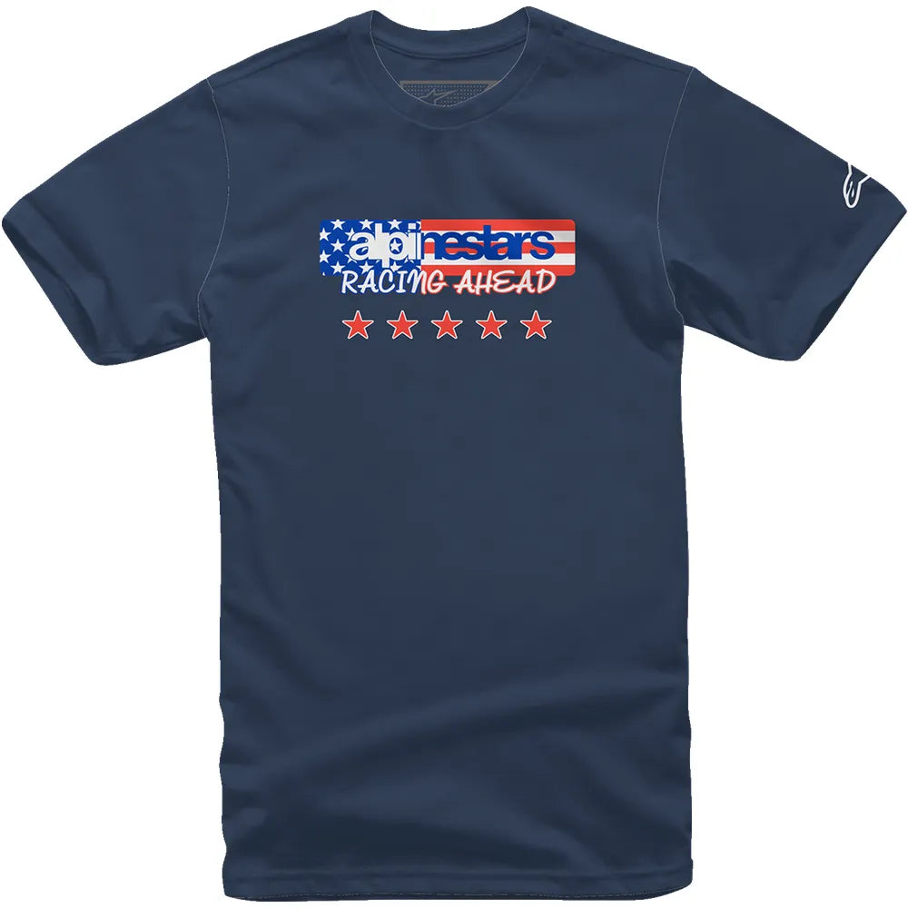 Playera Alpinestars USA Again - Azul