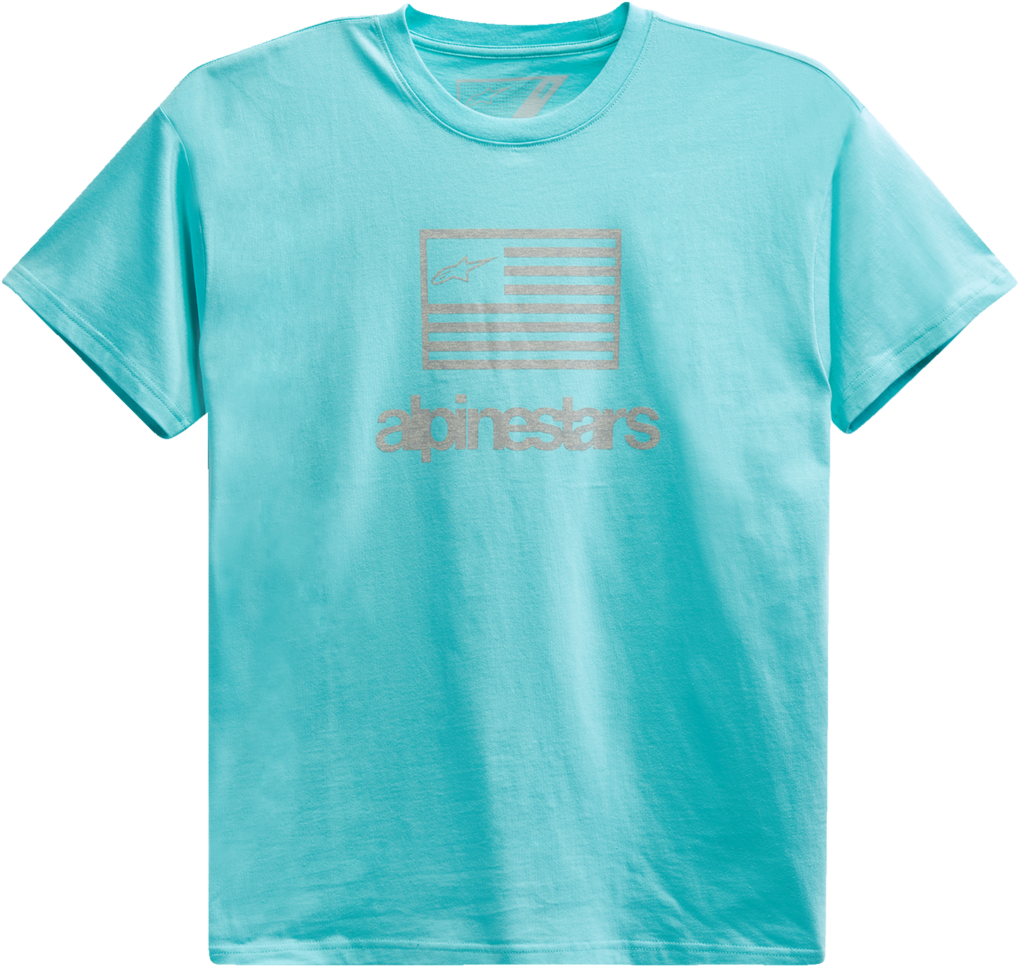 Playera Alpinestars Flag - Aqua