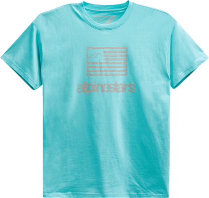 Playera Alpinestars Flag - Aqua