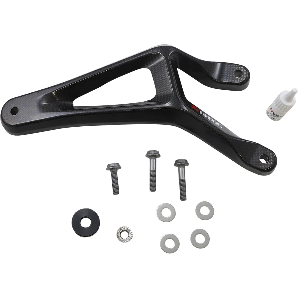 Escape Akrapovic - Muffler Bracket - Carbon Fiber