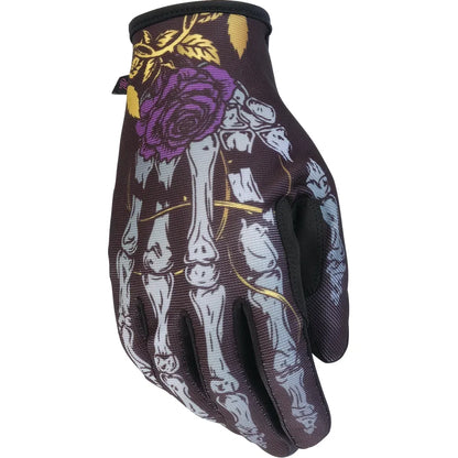 Guantes de hueso reflectantes para mujer