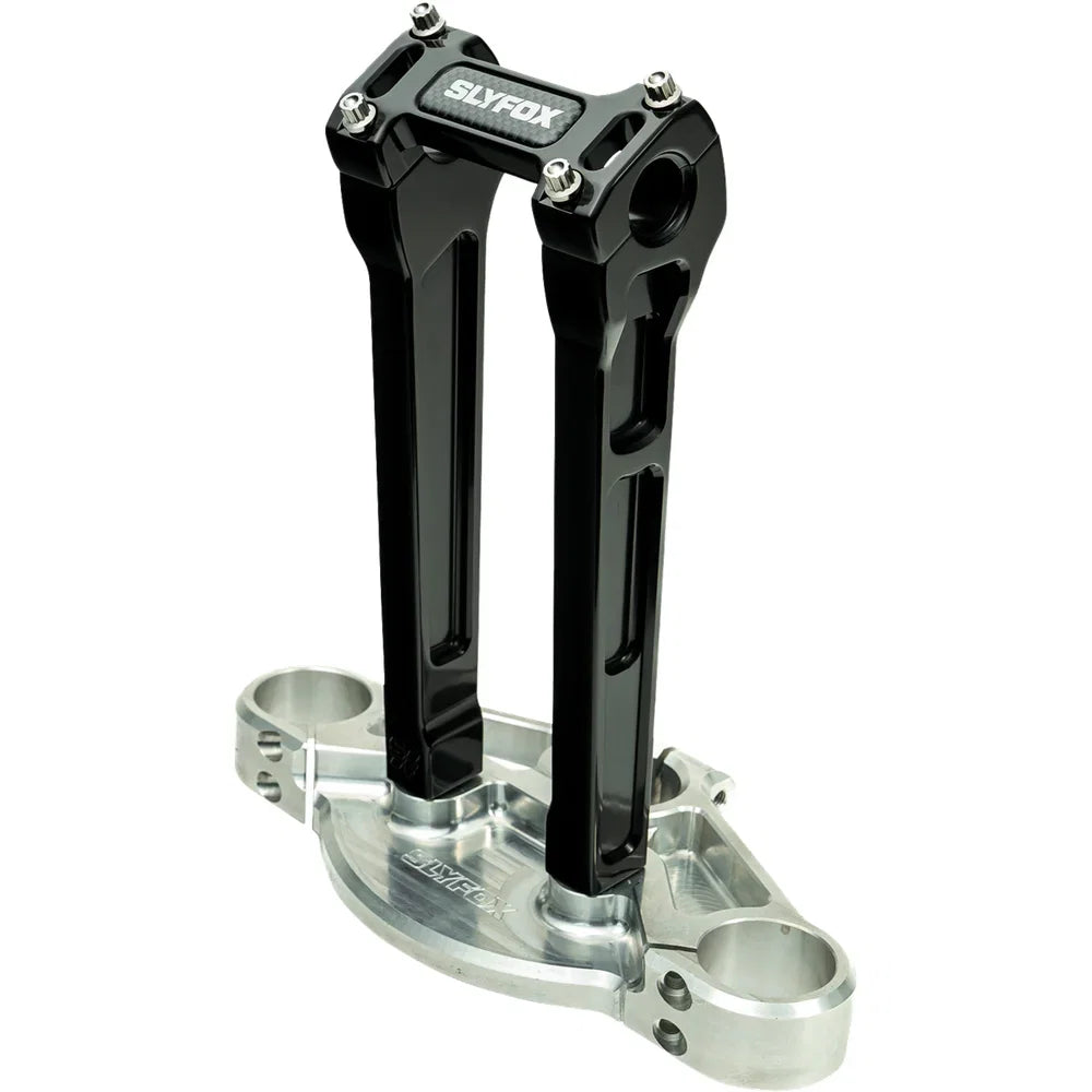 Kit SLYFOX Handlebar Riser Straight 1" Clamping 10" Rise