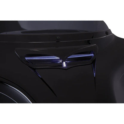 Embellecedor de ventilación de carenado con iluminación led