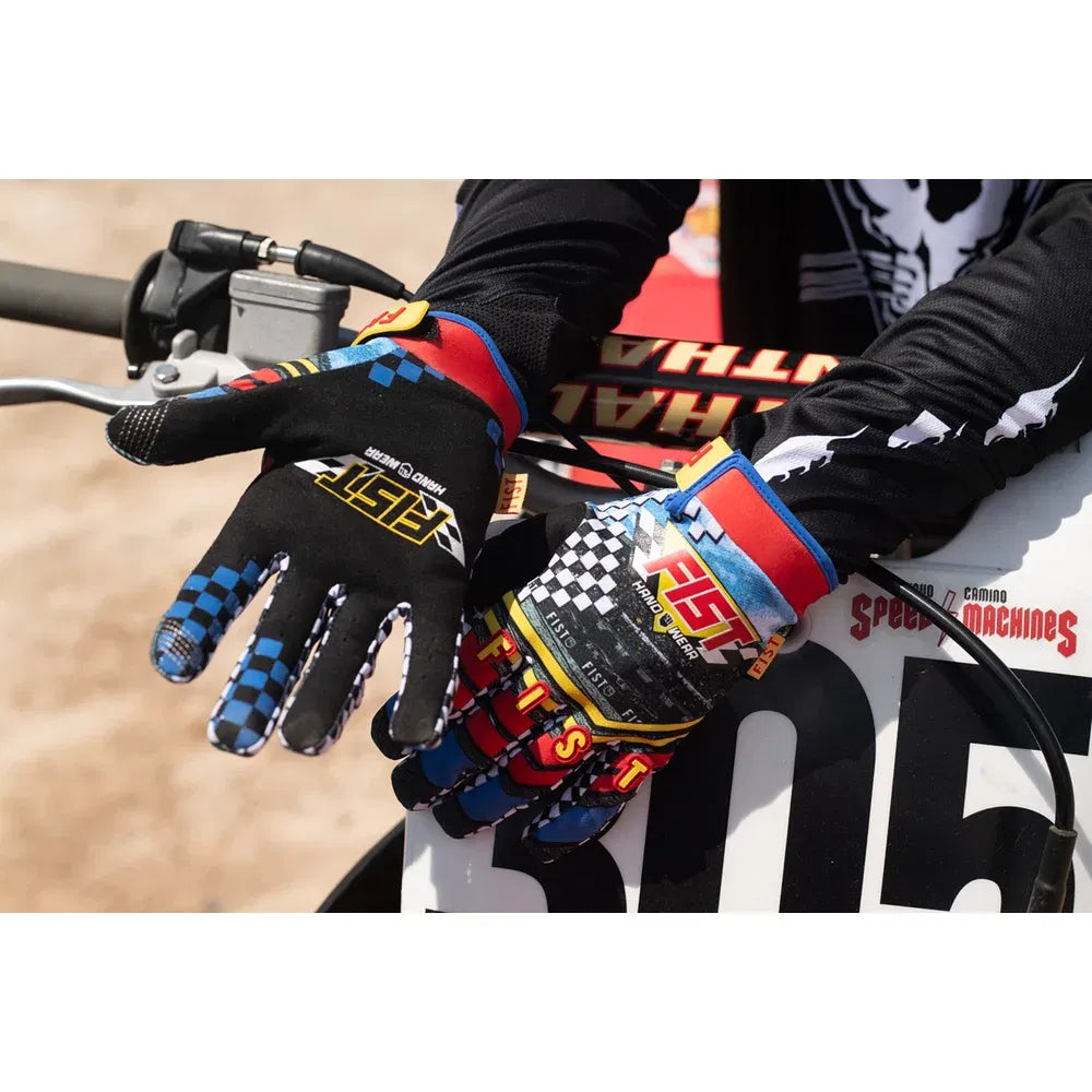 Guantes speedway con correas