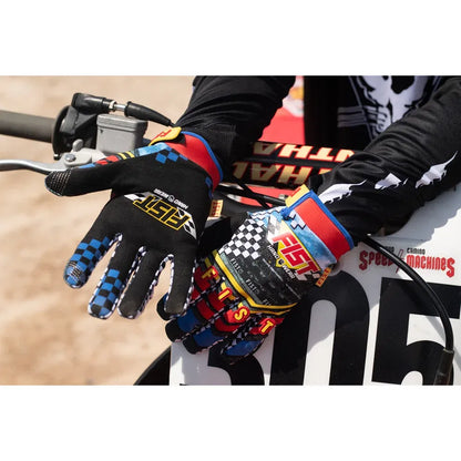 Guantes speedway con correas