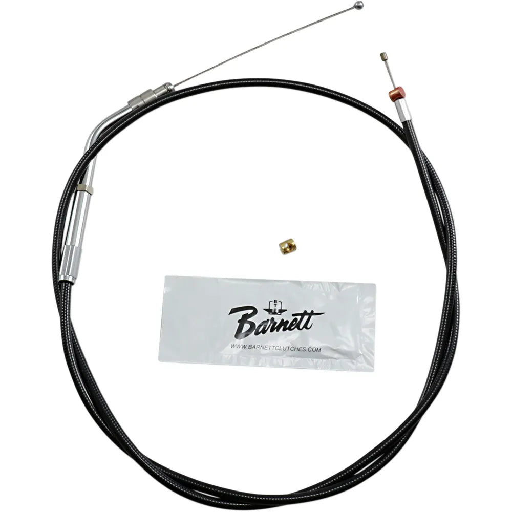 Throttle Cable - +6" - Black