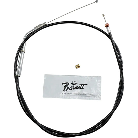Throttle Cable - +6" - Black