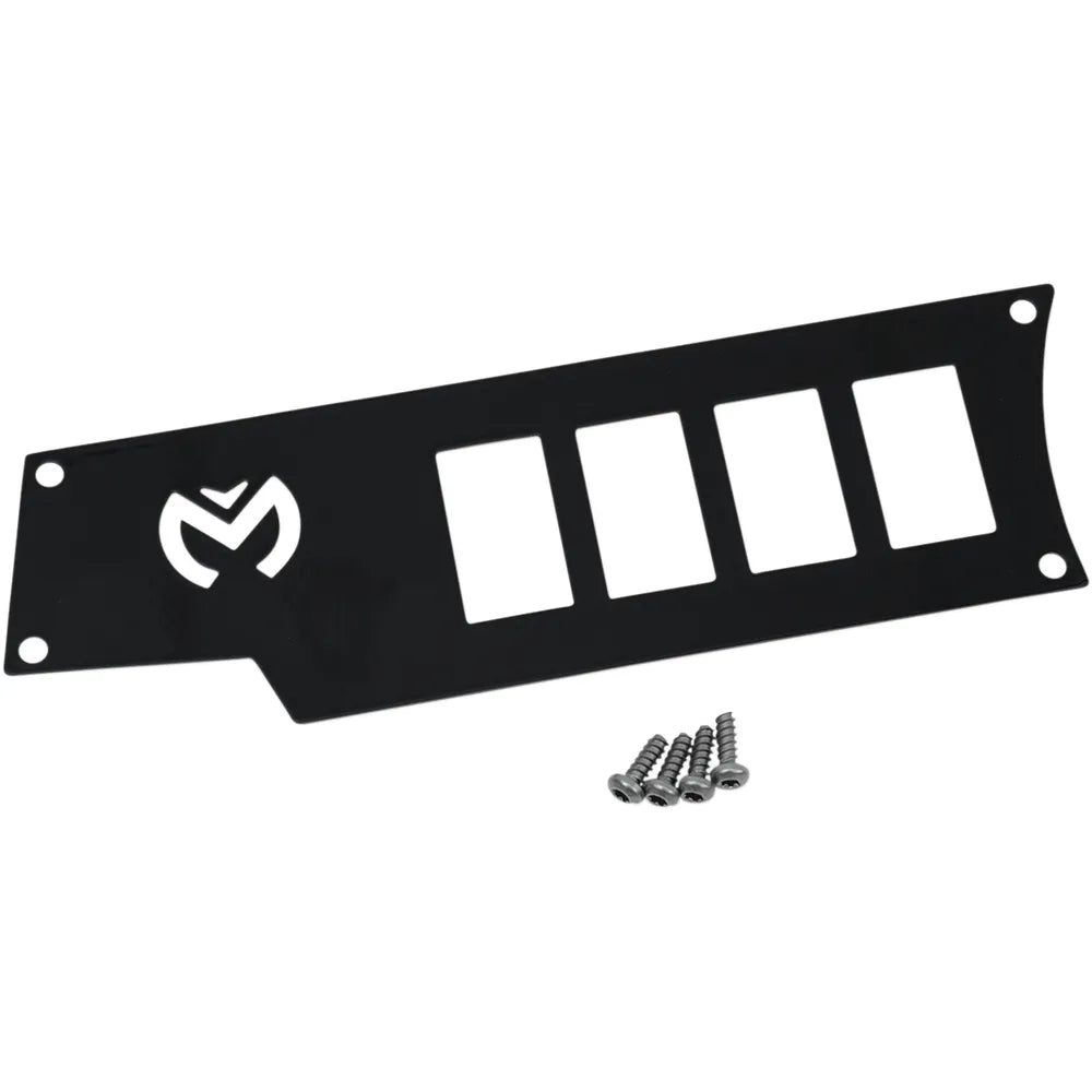 Dash Plate - Left - Black - RZR