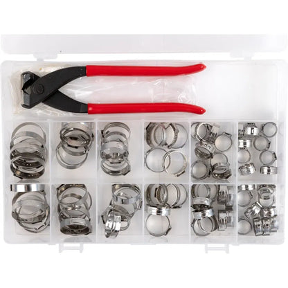 Kit de abrazadera para oreja con pinza para mandíbula