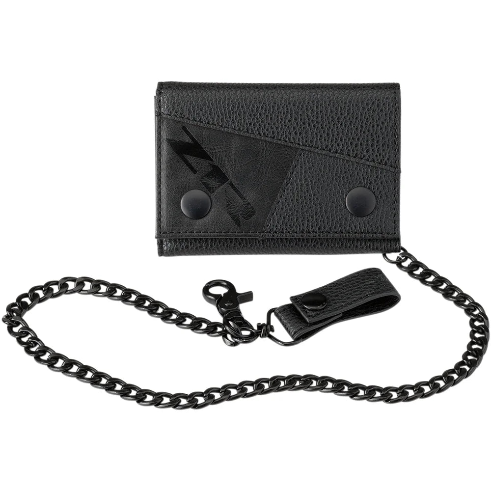 Cartera de cuero clásica