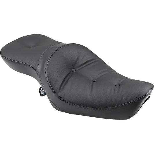 Asiento de vinilo doble de perfil bajo para 2 personas