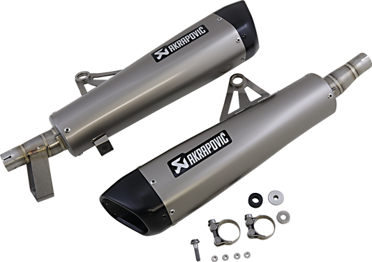Escape Akrapovic - Titanium Mufflers