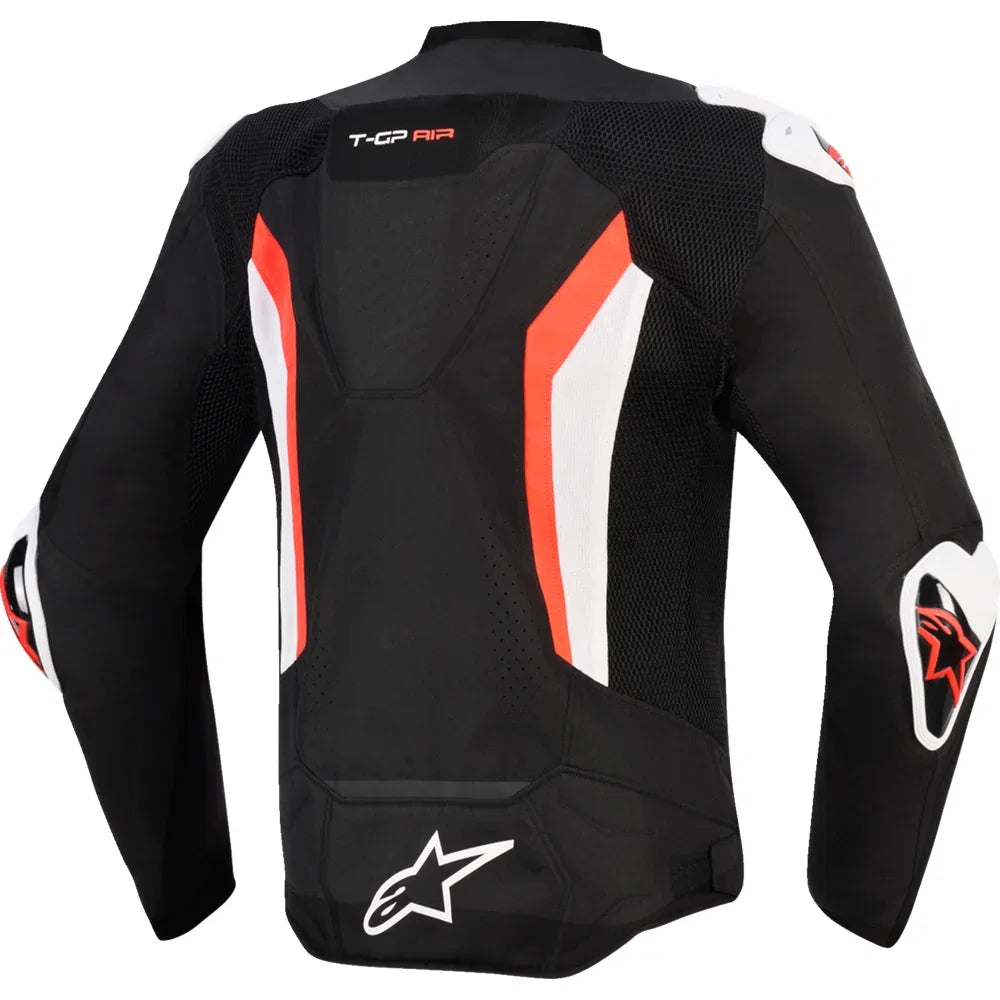 Chamarra Alpinestars T-GP Air Black/Red Fluo