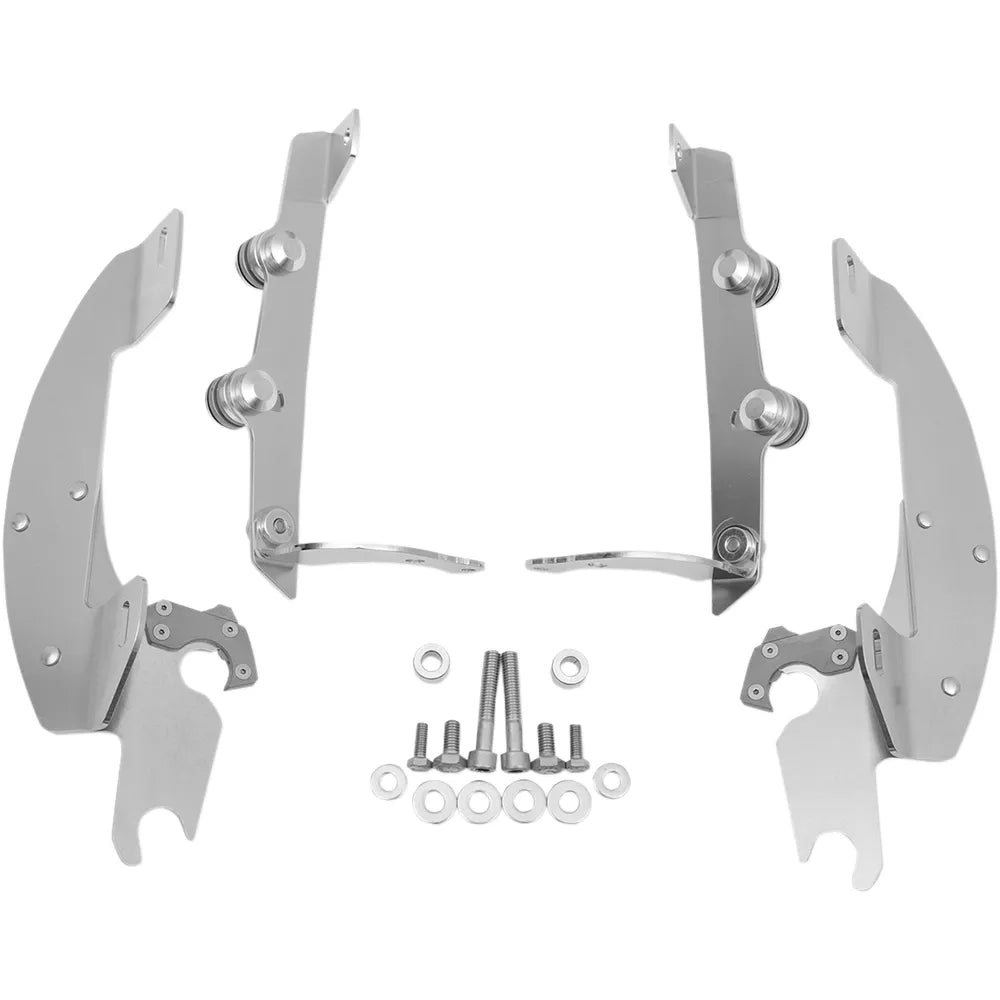 Batwing Trigger Lock Mounting Kit - Aero - Polished