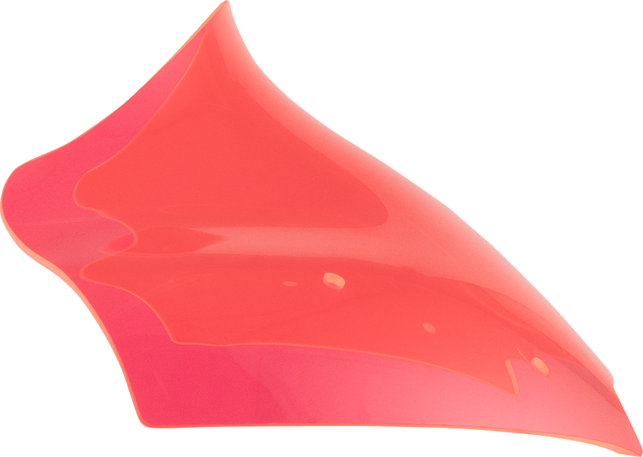 Parabrisas Kolor Flare™ Ice - Parabrisas Kolor Flare™ - 10" - Pink Ice - FLTR