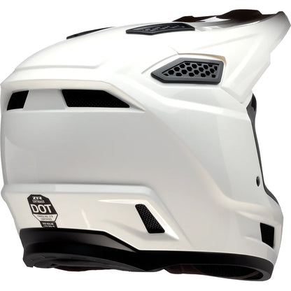 Casco dirt maxx blanco sólido