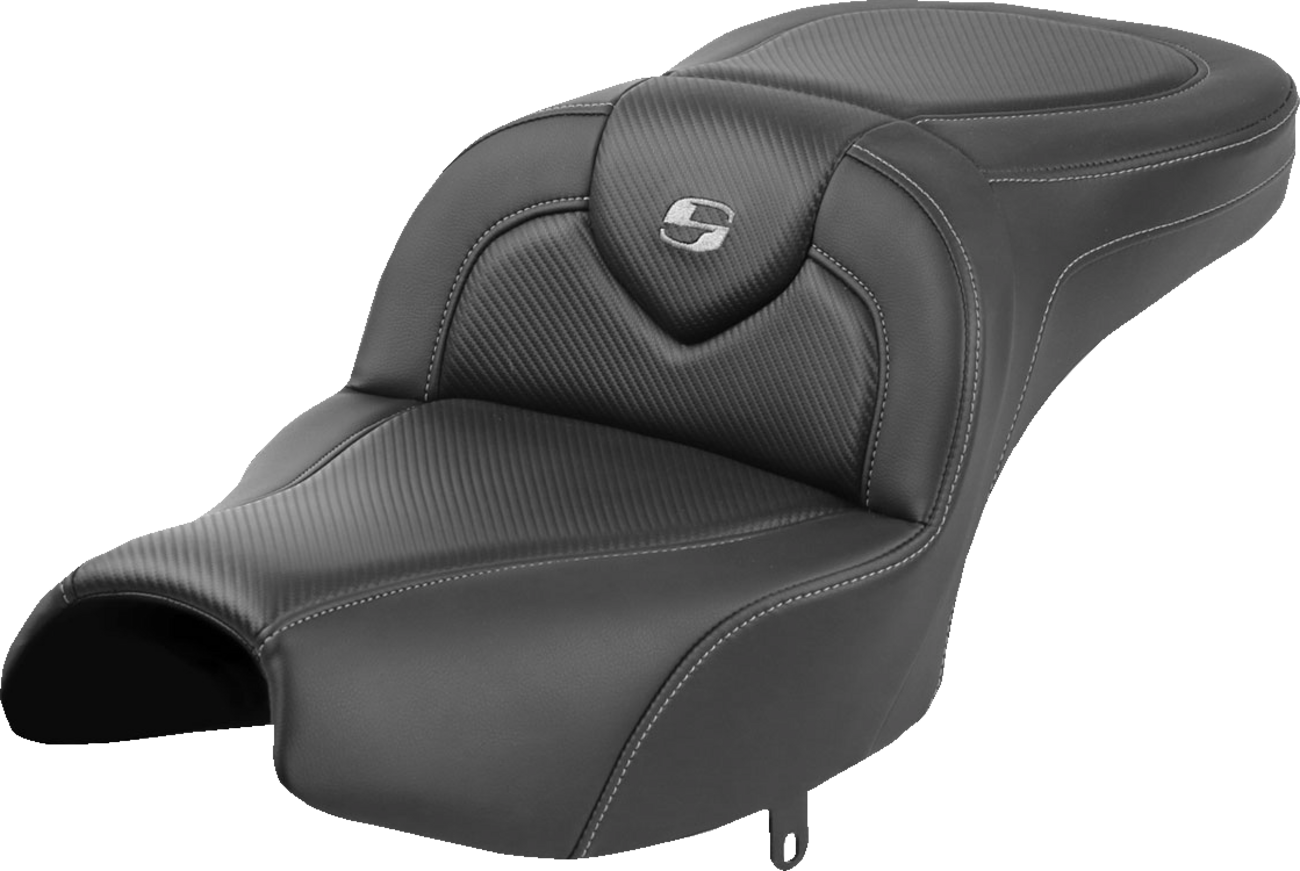 Asiento de alcance estándar Roadsofa™ - Asiento Roadsofa™ - Sin respaldo - Negro - Fibra de carbono - Indian Pursuit '22 -'24