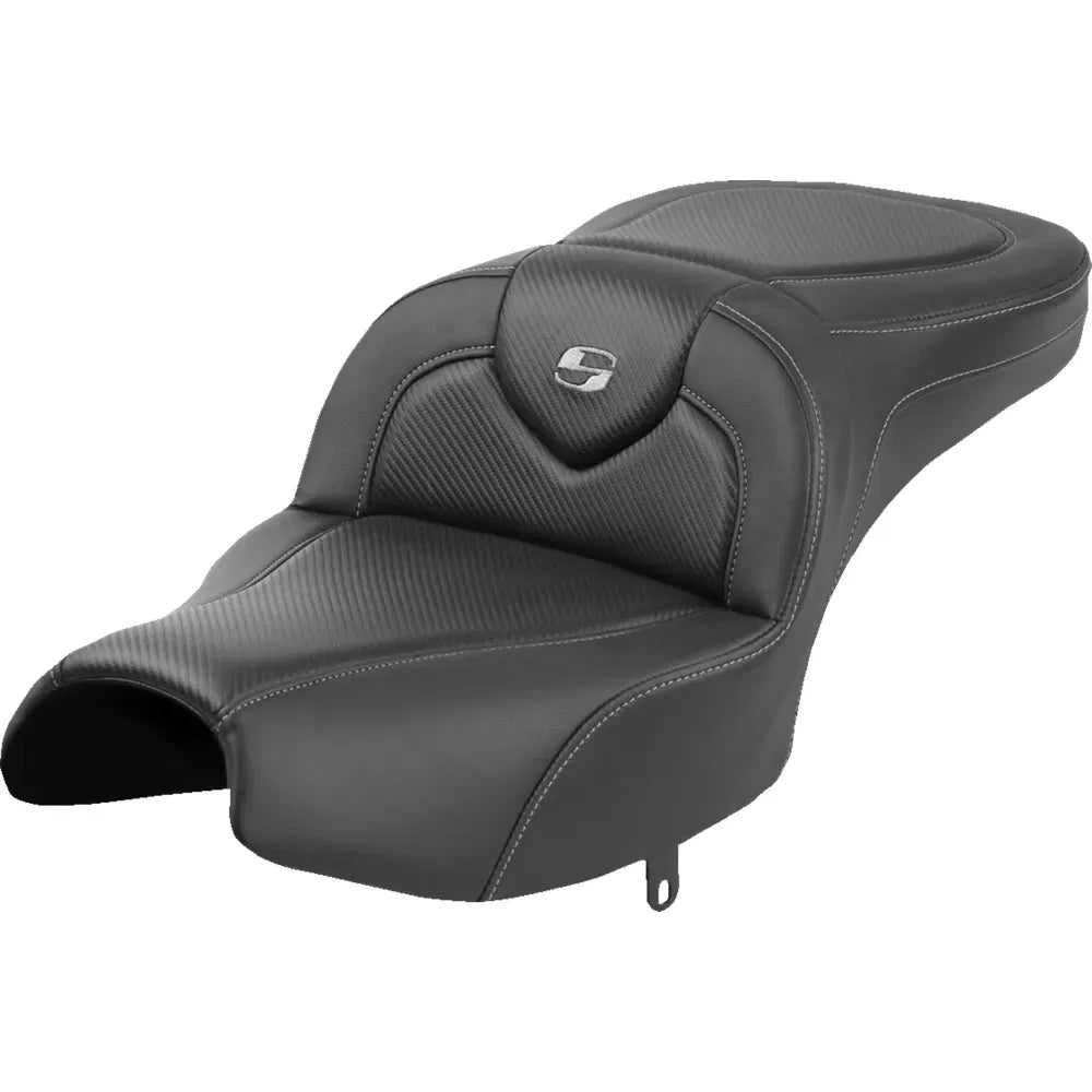 Asiento de alcance estándar Roadsofa™ - Asiento Roadsofa™ - Sin respaldo - Negro - Fibra de carbono - Indian Pursuit '22 -'24