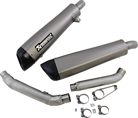 Escape Akrapovic - Titanium Mufflers