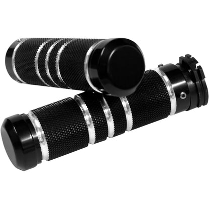Puños personalizados con ranuras moleteadas - Puños personalizados con ranuras moleteadas - Serie Night