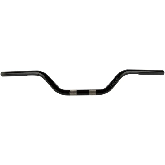 Handlebar - 1" - Mid Bend - Black
