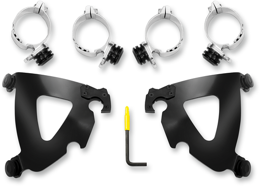 Kit de montaje con bloqueo de gatillo Road Warrior - Kit de montaje Road Warrior - Negro - FX