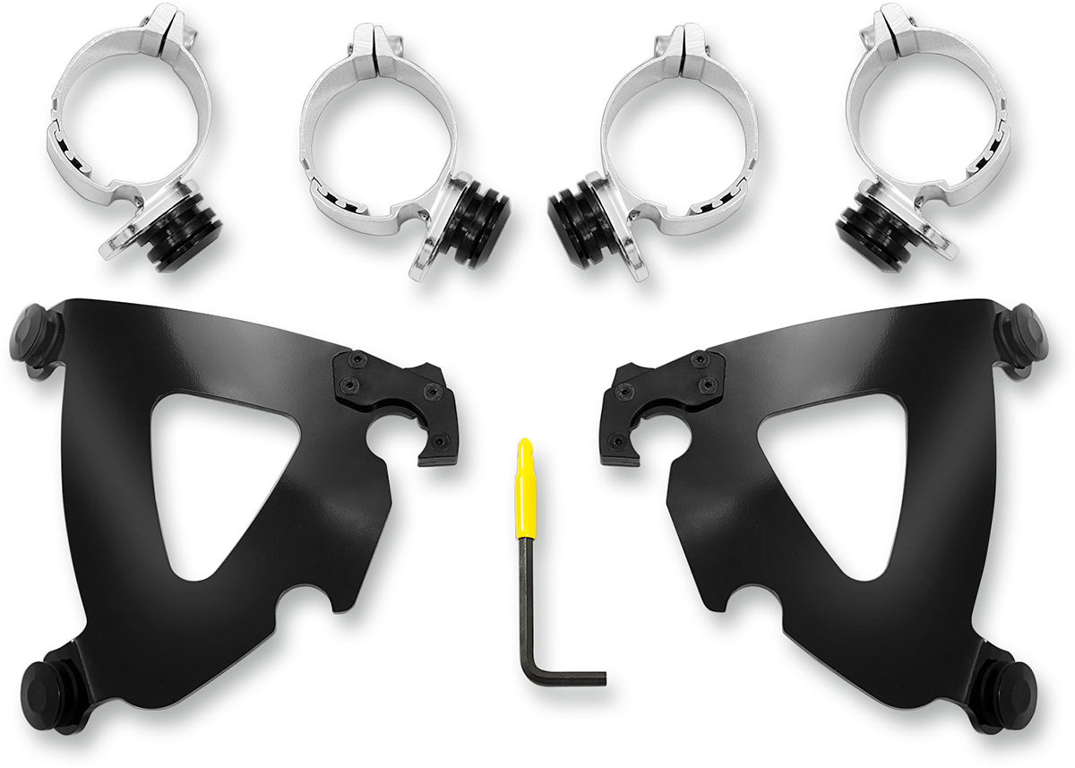 Kit de montaje con bloqueo de gatillo Road Warrior - Kit de montaje Road Warrior - Negro - FX