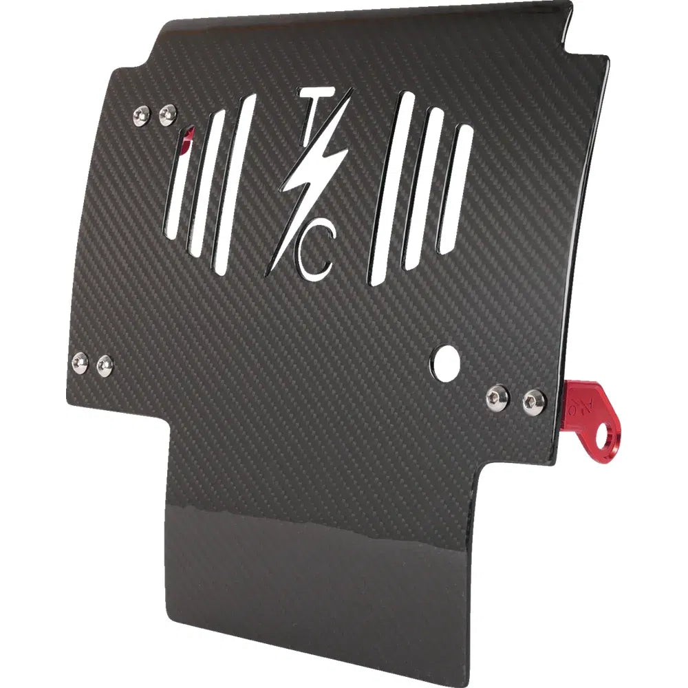 Placa protectora de fibra de carbono
