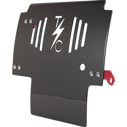 Placa protectora de fibra de carbono